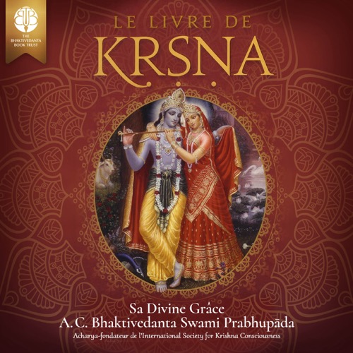 Le Livre de Kṛṣṇa, 2 items, ebook + audiobook cover