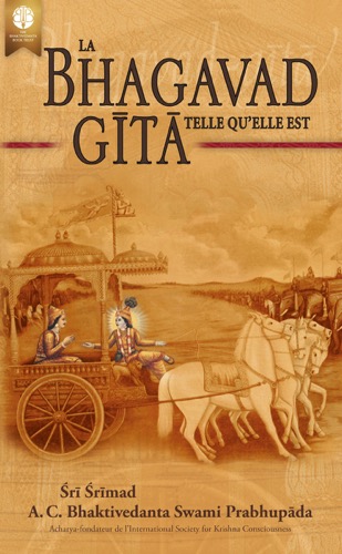 La Bhagavad-gītā telle qu’elle est, 2 items, ebook + audiobook cover
